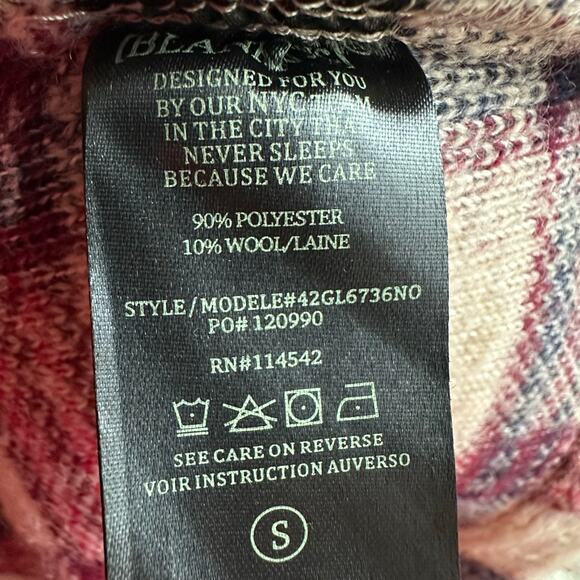 Blank NYC Plaid Lightweight Teddy Coat in Go Ahead - Picture 8 of 8